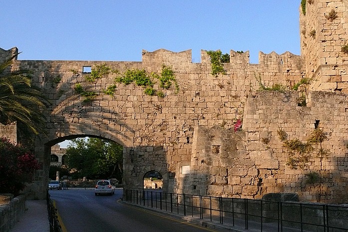Старый город Родоса. Крепостные стены